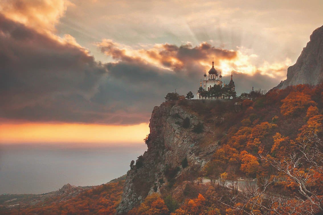 Чёртова лестница – Форосская церковь